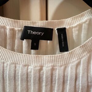 Theory Women's White Sweater